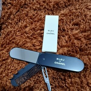 CHANEL Bleu De Chanel Grooming Set - Black and Silver